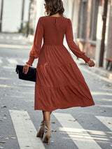 Leisure and Holiday Big Swing Dress