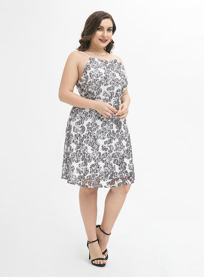 Sweet Princess Elegant Intellectual Lace Dress