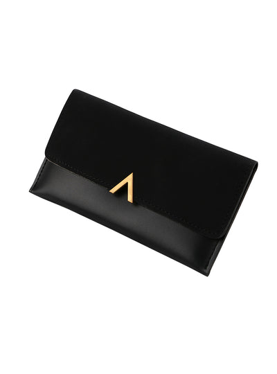 Leather Wallets Hasp Lady Moneybags Zipper Coin Purse 