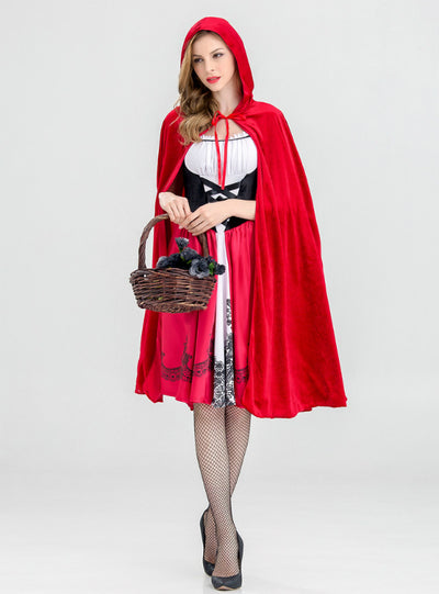 Halloween Little Red Riding Hood Costume Cosplay
