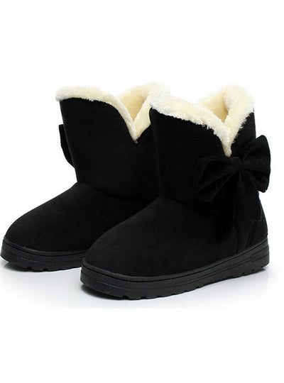 Women Snow Boots Winter Fur Ankle Boot Female