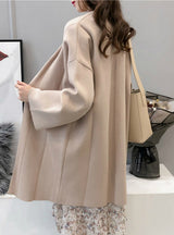 Long Knitted Cardigan Pullout Sweater Loose