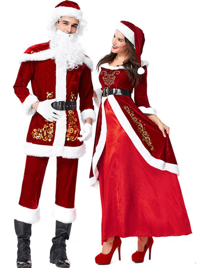 Men Santa Claus Christmas Party Costume