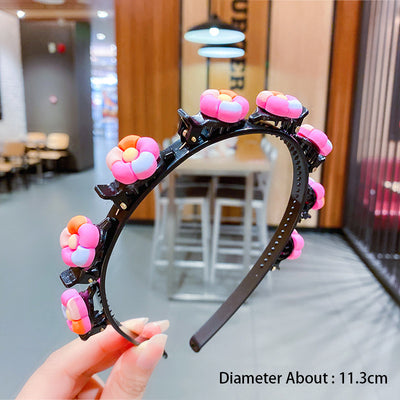 Cute Flower Hair Band for Girls Child Hair Clip