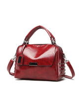 PU Soft Handle Handbag Shoulder Bag