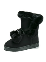 Snow Boots Fur Wool Winter Warm Shoes