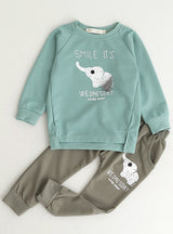Autumn Baby Sets Kids Long Sleeve Sports Suits