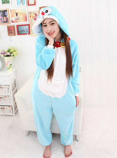 Cartoon Conjoined Pajamas Doraemon Pajamas 