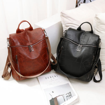 Women Retro Light Leisure Backpack