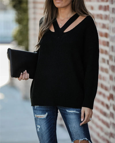 Women Pulovers Sweaters Boho Holiday Knitwear Sweater
