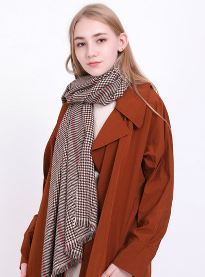 Thousand Bird Scarf Warm Cashmere Scarf