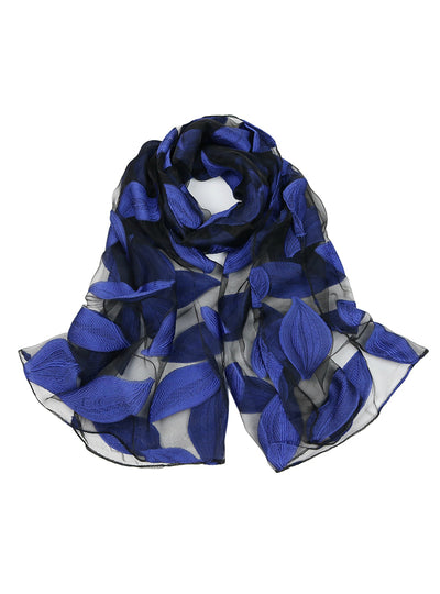 Women's Long Shawl Echarpe Organza Lady