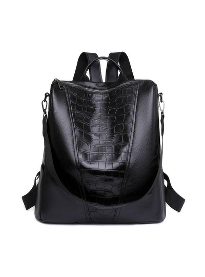 Retro PU Women's Backpack