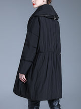Long Thick Two-wearing Hooded Coat