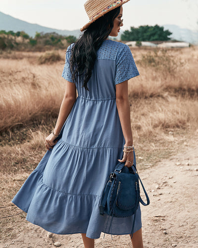 Holiday Style Big Swing Dress