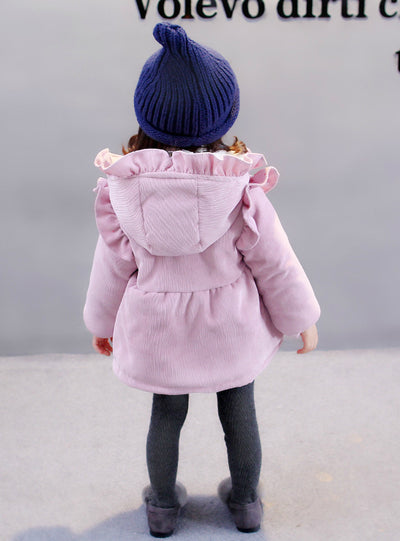 Winter Coats Newborns Girls Hooded Jackets
