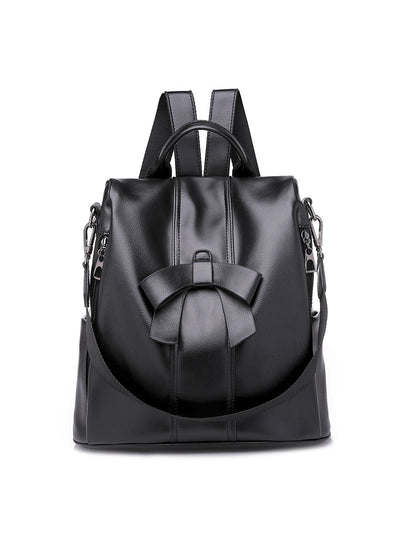 Women Retro PU Leisure Backpack
