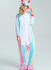 Rainbow Unicorn Costume Pajamas Sleepwear Onesie