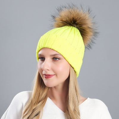 Warm Thick Korean Wool Knitted Hat