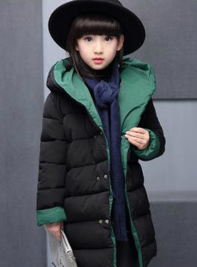 Coat Of Cotton Jacket Jacket Hooded On Both Sides