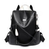 Women Soft Leather PU Backpack