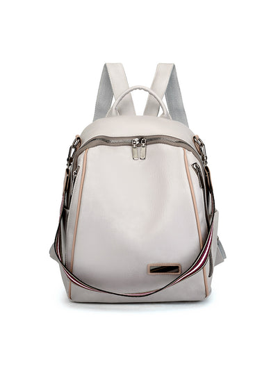 Soft PU Outdoor Leisure Travel Backpack