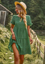 Leisure Holiday Printed Dress