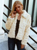Fox Haired Women's Short Coat Imitating Fur Coat 