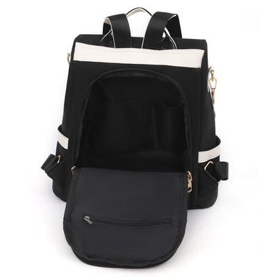 Contrast Nylon Outdoor Travel Backpack
