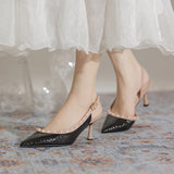 High-heeled Shoes Baotou Sandals