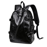 PU Backpack Large Capacity Student Bag