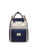Women Oxford Vertical Square Type Backpack