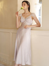Palace Style Lace Home Nightgown