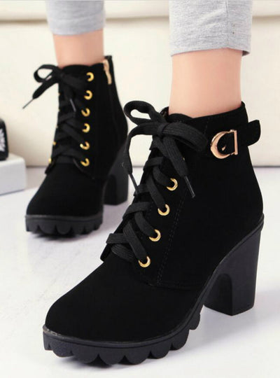 Snow Boots Warm Rough With Women's Boots