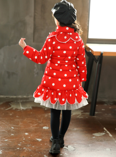 Wave Point Children's Padded Cotton-Padded Jacket