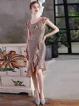 Magic Beads Short Party Dress