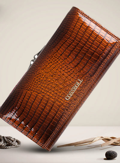 Brand Wallets Purses Female Genuine Leather Wallet Coin Purse