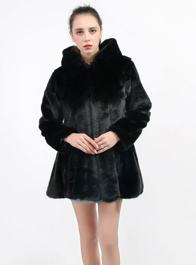 Fur Long Imitation Fur Coat Wholesale Mink Coat