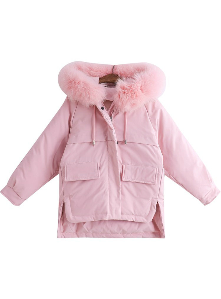 Long Children's Padded Cotton-Padded Jacket – Lilacoo