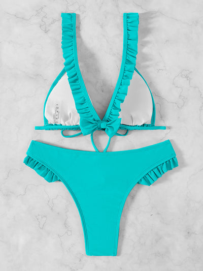 Lace Up Sexy Beach Bikini