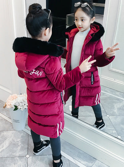 Children's Cotton Thickened Cotton-Padded Jacket
