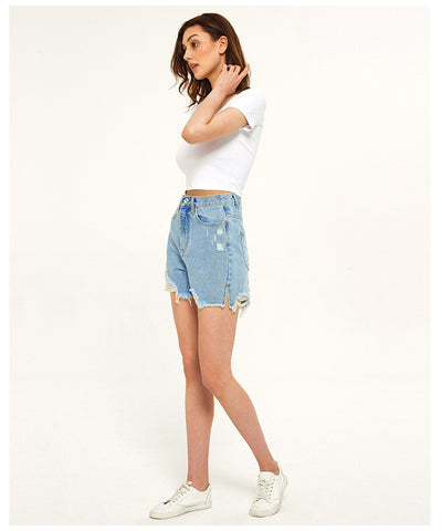 Loose Shorts Loose High Waist Jeans