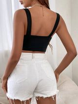 Sports Slim Strap Vest Top