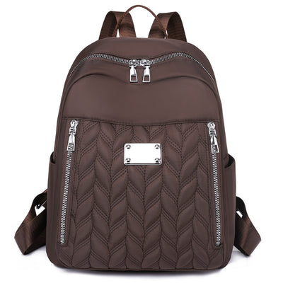 Oxford Cloth Thread Leisure Backpack