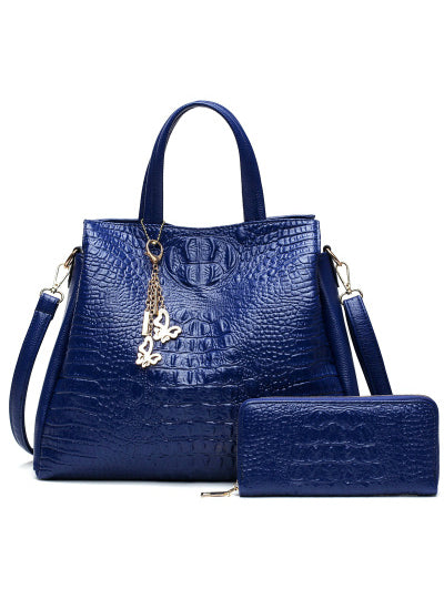 Two Set Purse and Handbags Butterfly Tassel Leisure