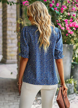 Women's Holiday Print Shirt Top