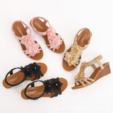 Bohemian Retro Flower Holiday Sandals