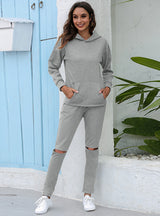 Padded Padded Hooded Sports Suit