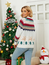 Women Christmas Day Deer Sweater