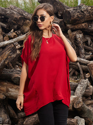 Large Solid Color T-shirt